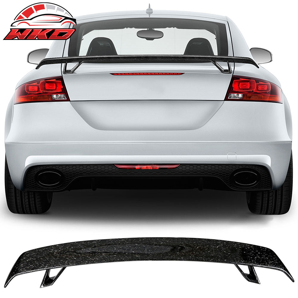Fits 08-19 Audi TT MK2 8J MK3 FV 8S RS Forged Carbon Fiber Trunk Spoiler Wing CF