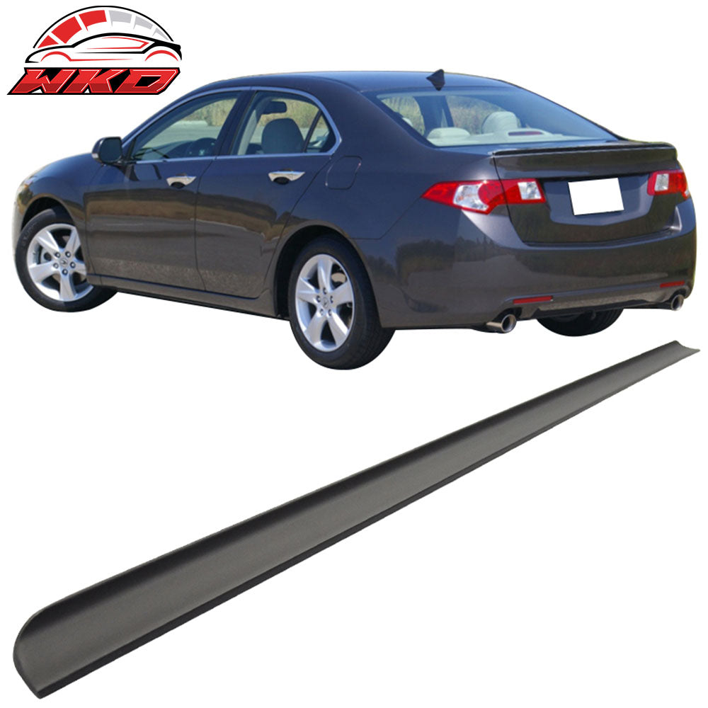 Fits 07-12 Lexus LS460 Sedan PV Style Trunk Spoiler Wing Unpainted Black - PU