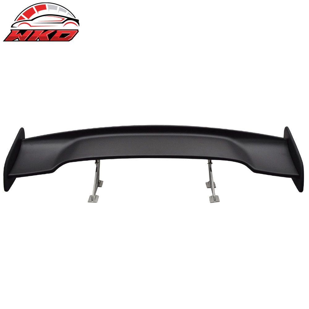 Fit For Nissan 57 Inch ABS Adjustable GT BLK Rear Span Trunk Spoiler Wing Sports