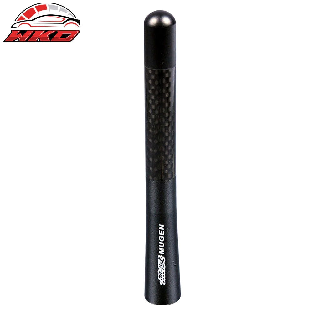 Wholesale Carbon Fiber Mugen Car Antenna Short 4.7 Inch 12cm Black Radio FM