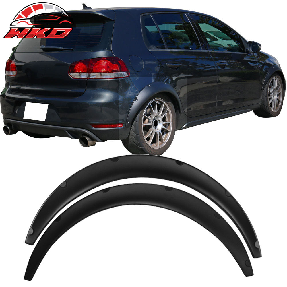 Ikon V2 Universal 70mm Thickness Rear PU Fender Flares