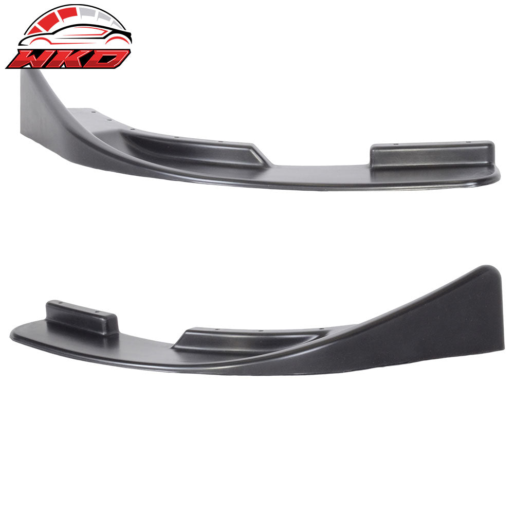 Universal Fit Type 6 Quicklip Front Bumper Lip Splitter 2PC