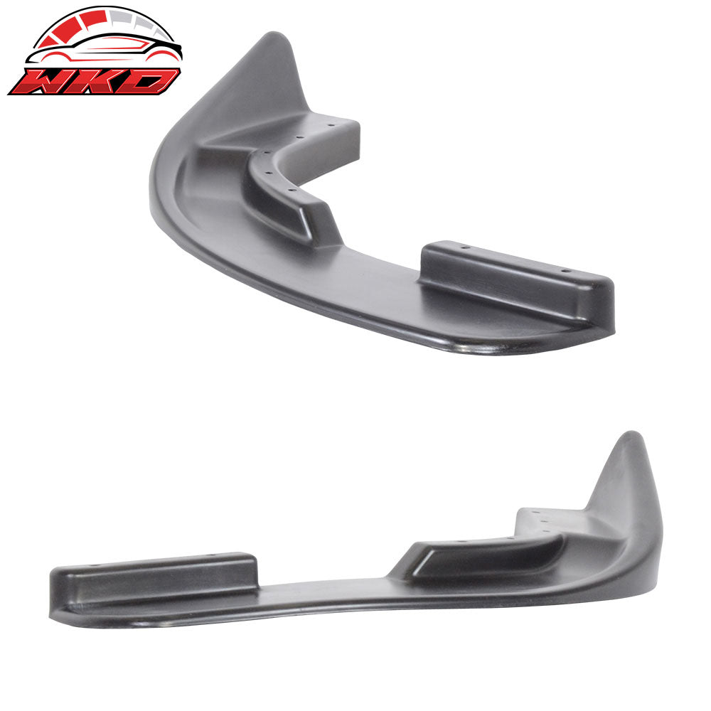 Universal Fit Type 6 Quicklip Front Bumper Lip Splitter 2PC