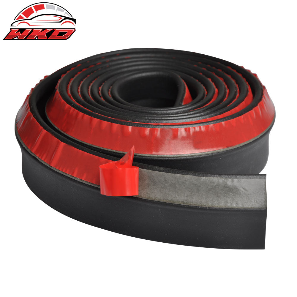 Universal 100 Inch Foam Front Bumper Lip Splitter Spoiler Valance Chin
