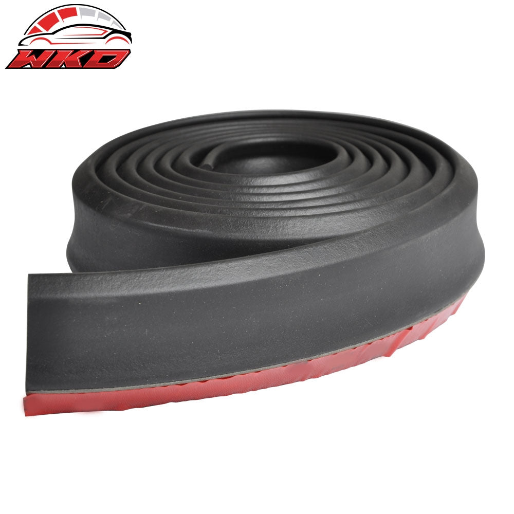 Fits Ford 100" Rubber Foam Front Bumper Lip Splitter Body Side Spoiler Protector