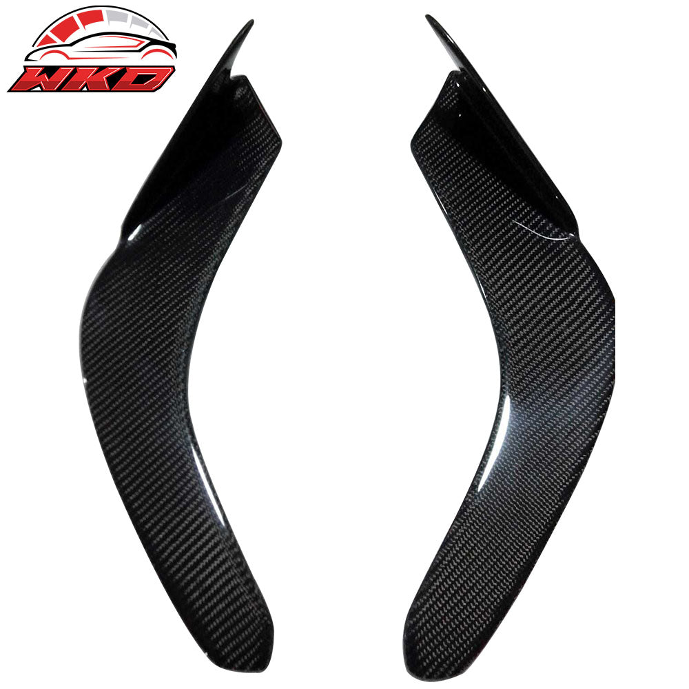 Universal Type 1 Front Bumper Lip Spoiler Winglet Carbon Fiber | Wholesale