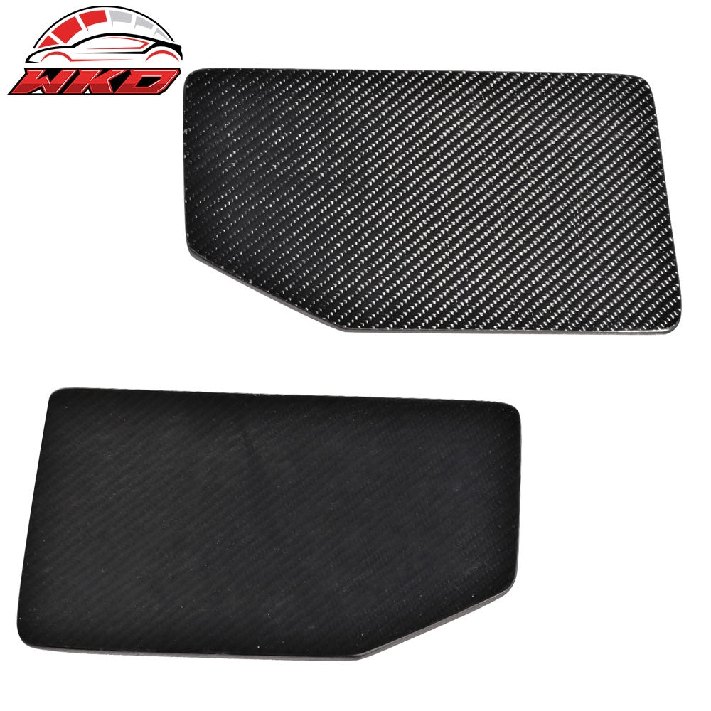 Wholesale V1 Universal GT Trunk Spoiler Wing Side Plate Add On- Carbon Fiber CF