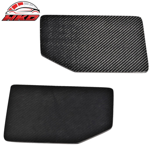 Wholesale V1 Universal GT Trunk Spoiler Wing Side Plate Add On- Carbon Fiber CF