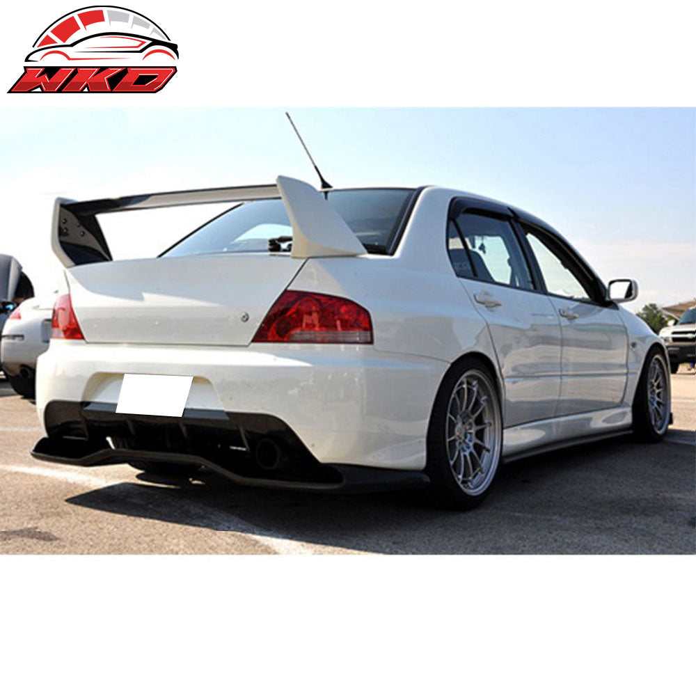 Universal VTX Style FRP Rear Bumper Lip Under Bottom Diffuser