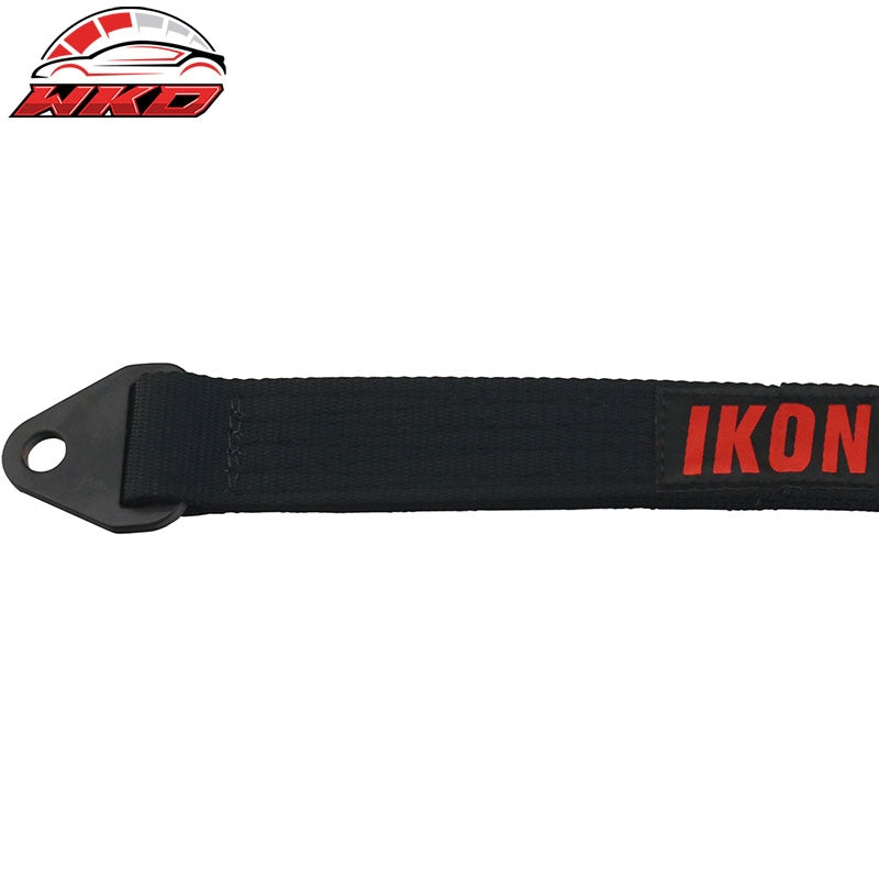 18" Black 10000lbs Racing Limit Straps Shock Suspension Travel 4 Layers Webbing