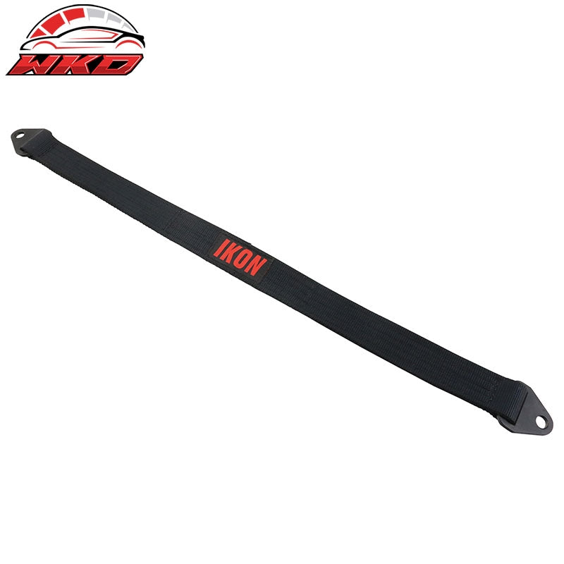 32" Black 10000lbs Racing Limit Straps Shock Suspension Travel 4 Layers Webbing