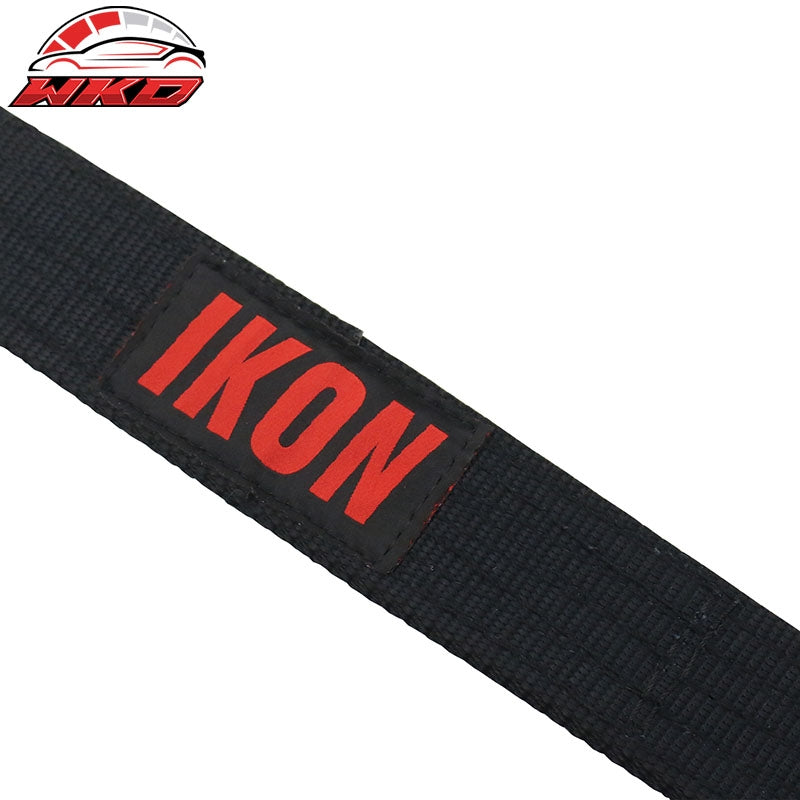 32" Black 10000lbs Racing Limit Straps Shock Suspension Travel 4 Layers Webbing
