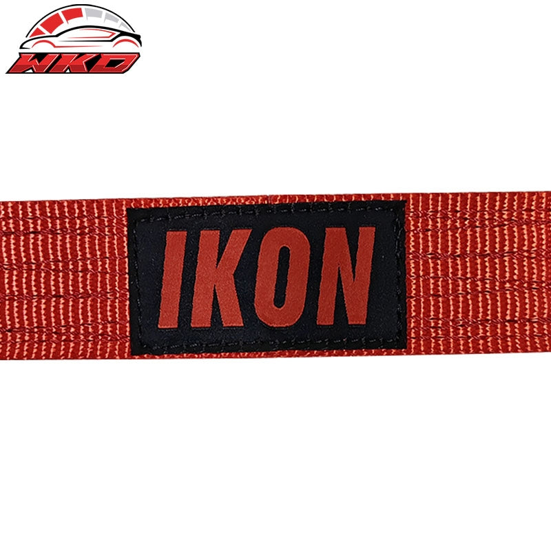 18" Red 10000lbs Racing Limit Straps Shock Suspension Travel 4 Layers Webbing