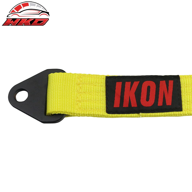 10" Yellow 10000lbs Racing Limit Straps Shock Suspension Travel 4 Layers Webbing
