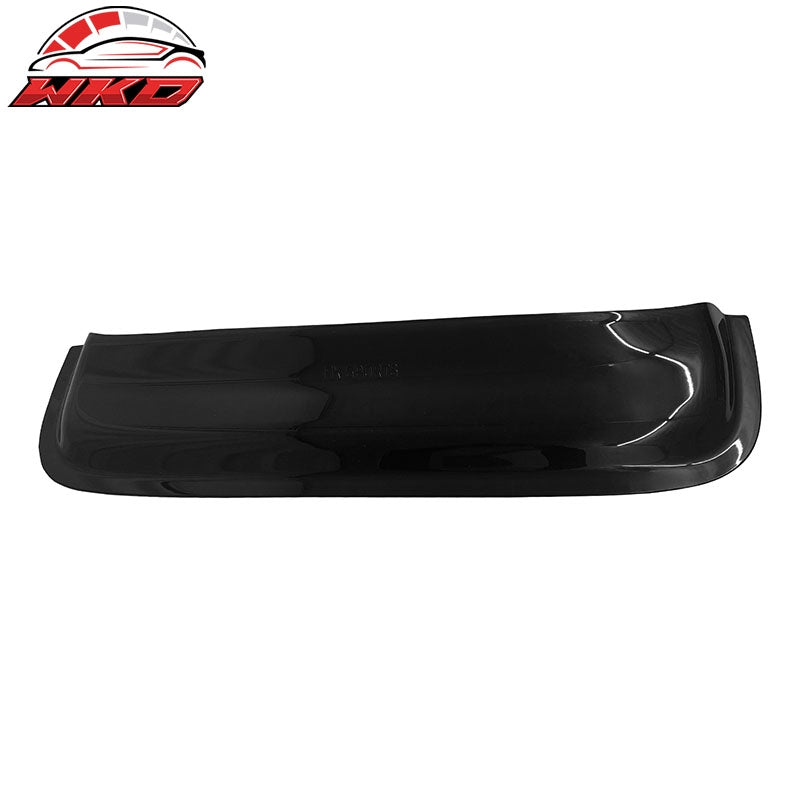 Fits Universal Smoke Roof Spoiler Wing Lip Rear Window Rain Sun Deflector Visor