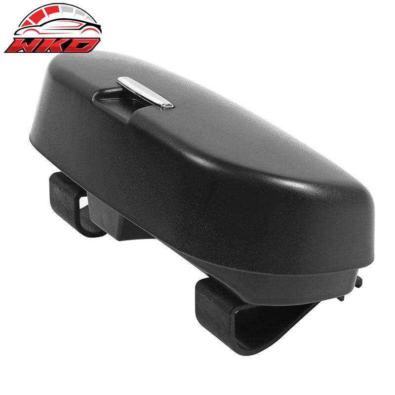 Universal Black Auto Car Sunglasses Holder Organizer Case Sun Visor Mounted Box