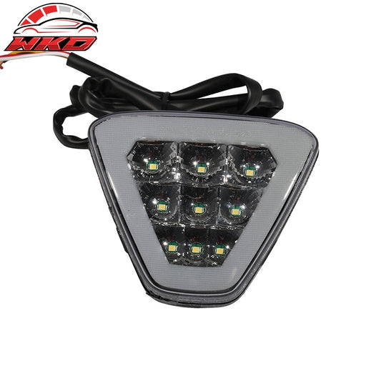 Wholesale Universal Triangle Rear Bumper Stop Tail 3RD Brake Lights Lamp Smoke Len