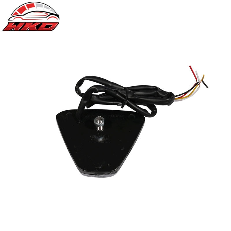 Universal Triangle Rear Bumper Stop Tail 3RD Brake Lights Lamp Smoke Len