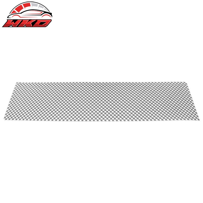 Wholesale Universal Woven Mesh Lock Crimp Stainless Steel Front Insert Grille Titanium