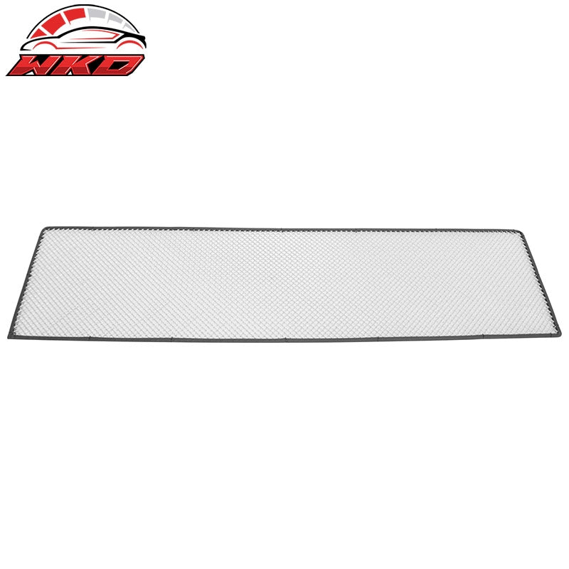 Wholesale Universal Woven Mesh LockCrimp Style Front Bumper Grille Insert Assembly Chrome