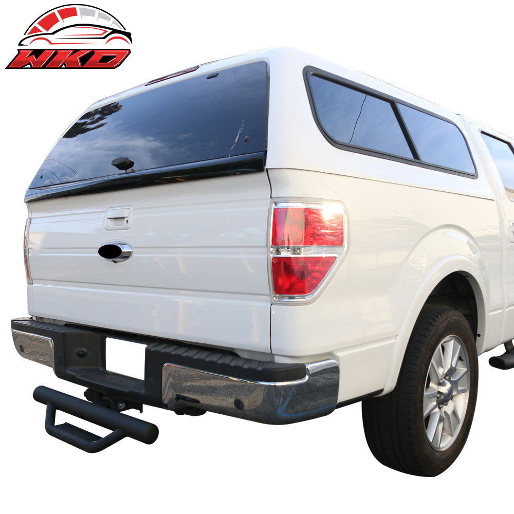 Universal Black Powder Coated Cab Step Bumper Guard W/ 2Inch Receiver 31.5 Inch