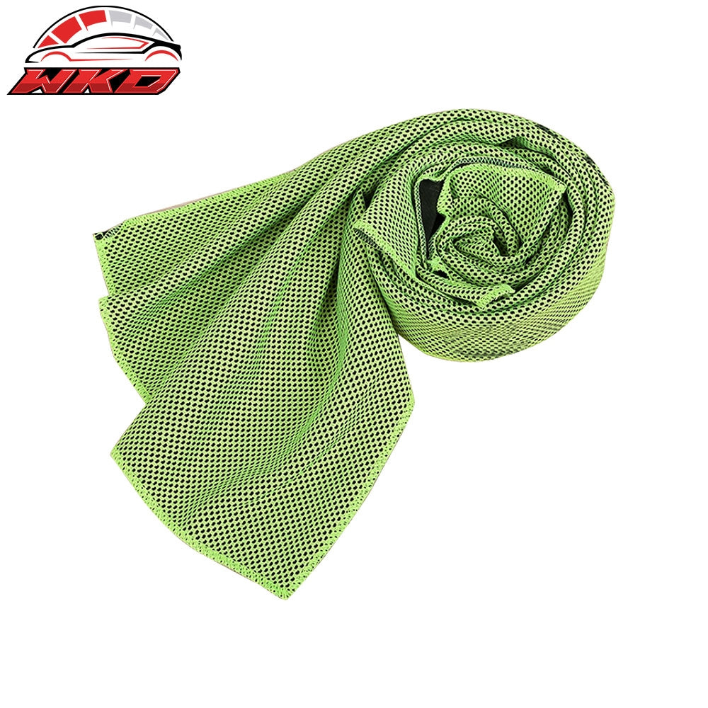 Wholesale 4PCS Pack Black Blue Green Pink Ice Cooling Towel for Sports/Workout/Fitness