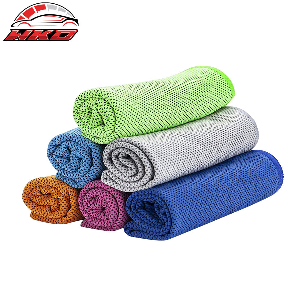 6 Pack Cooling Towel Ice Towel Neck Wrap For Sports Running Jogging Gym Chilly