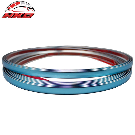 Wholesale Universal 3/5X30" Car Door Molding Protector Strip Edge Trim PU/Mylar Chrome