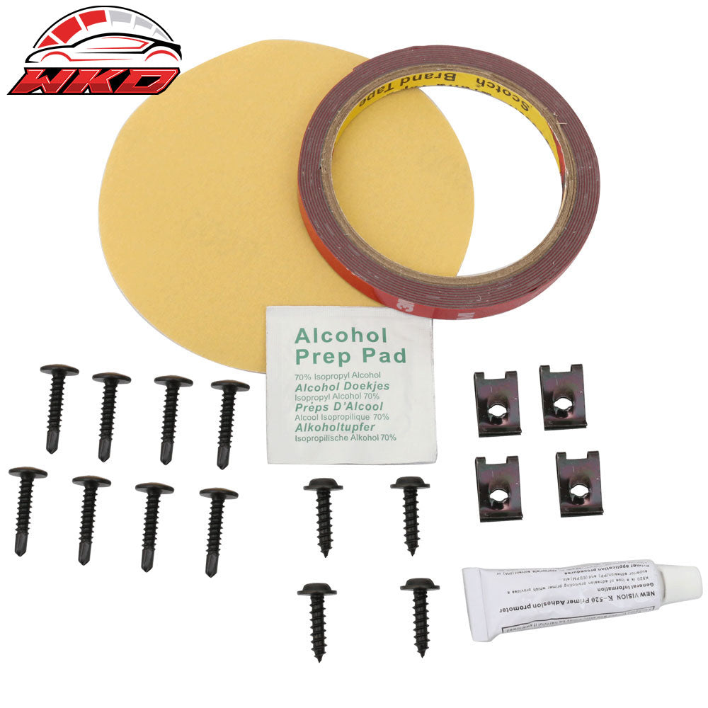 Automotive 3M Installation Hardware Front & Rear Bumper Lip Install