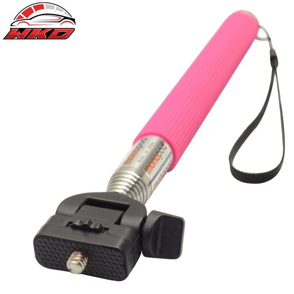 Red Remote Extendable Bluetooth Selfie Stick Tripod Holder Wholesale iPhone & Galaxy