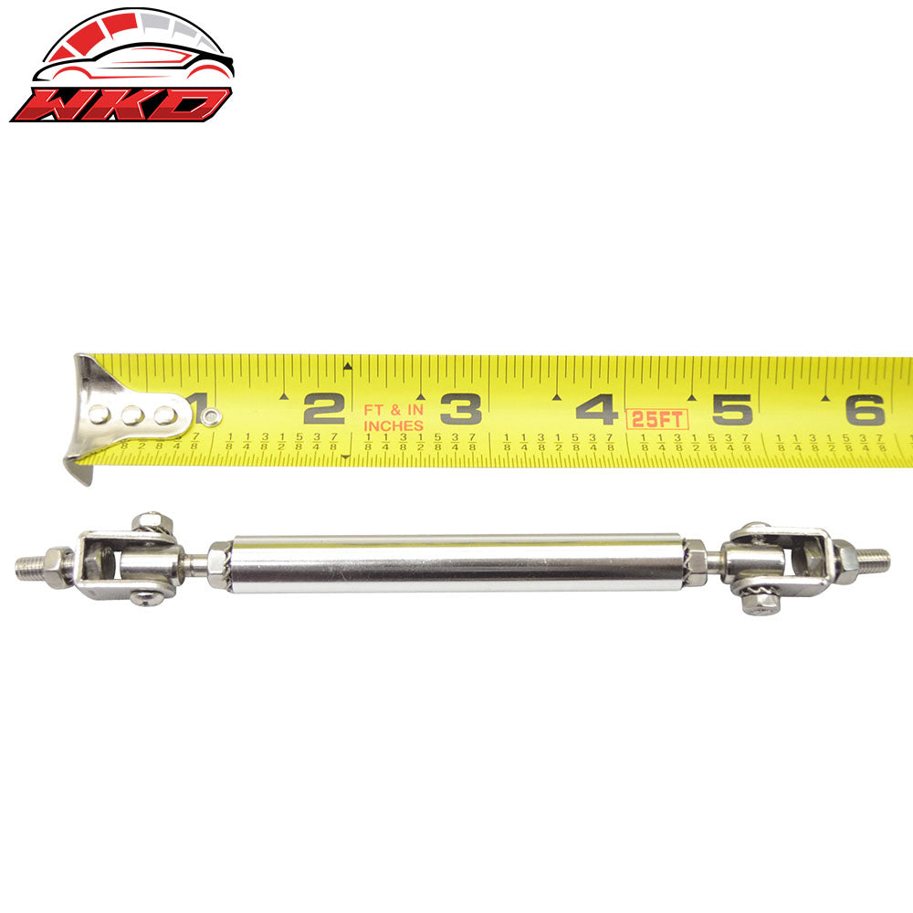 Adjustable 5.5-8 Inch Bumper Lip Spoiler Diffuser Rod Splitter Support Protector