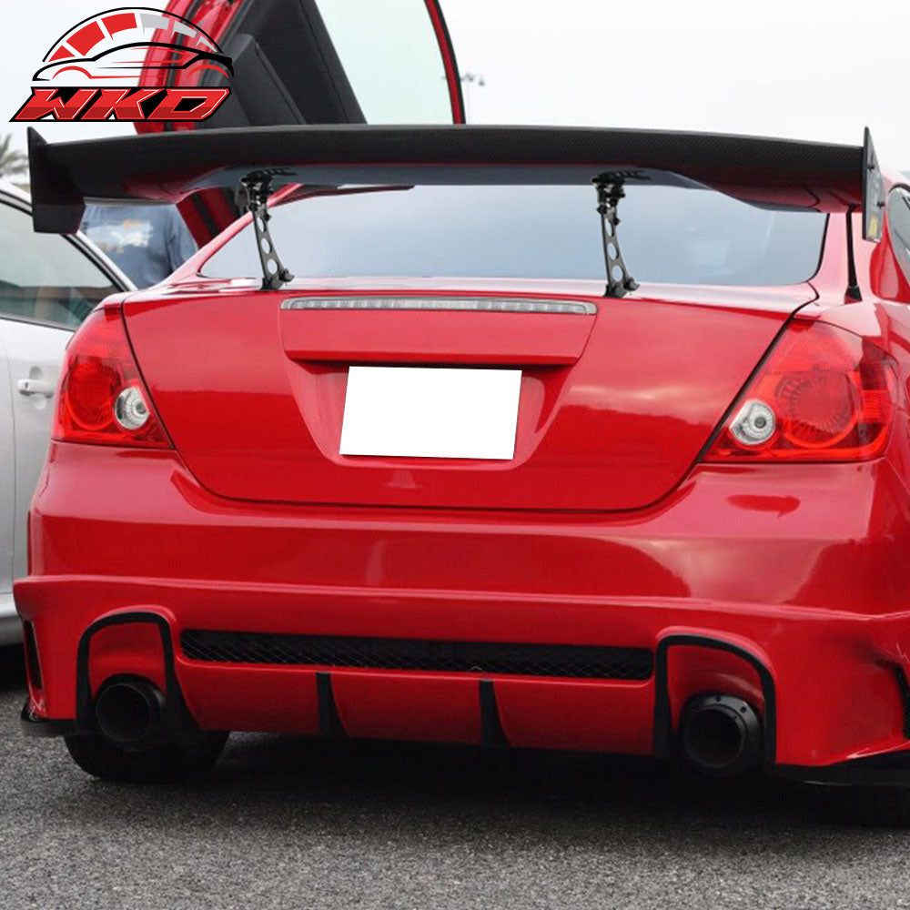 Universal 57 Inch JDM GT RS Type 3D Trunk Spoiler Wing - Carbon Fiber CF