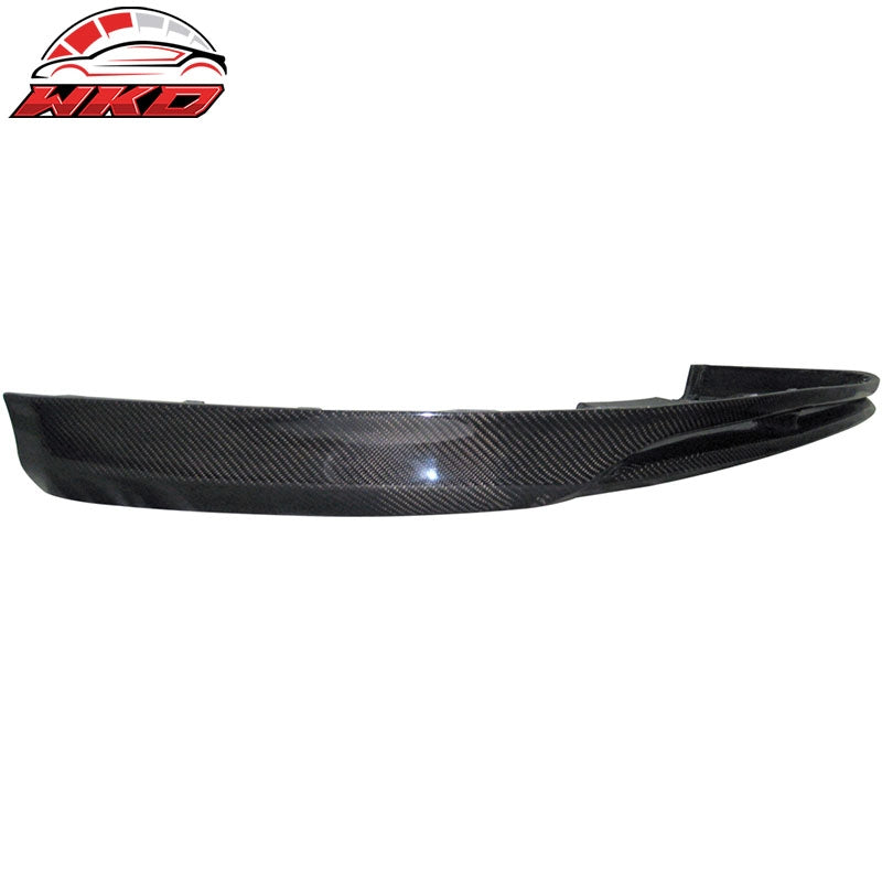 Fits 06-08 VW Golf 5 GTI Carbon Front Bumper Lip Spoiler Matte Carbon Fiber