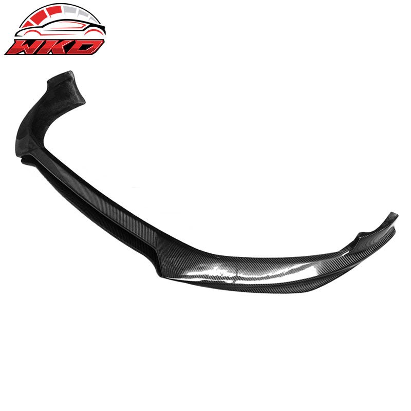 Fits 14-18 VW Volkswagen MK7 GTI Front Bumper Lip Spoiler Kit Matte Carbon Fiber