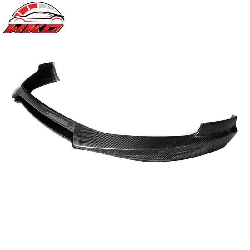 Fits 14-18 VW Volkswagen MK7 GTI Front Bumper Lip Spoiler Kit Matte Carbon Fiber