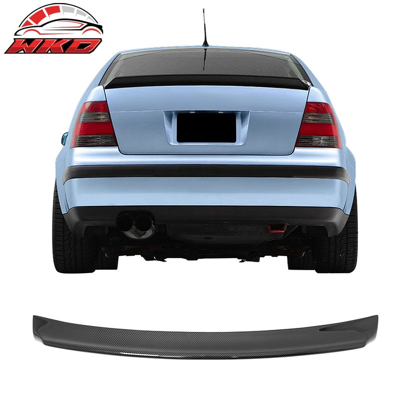 Wholesale 99-03 VW MK4 Jetta Sedan ES Style Duckbill Trunk Spoiler Carbon Fiber Print