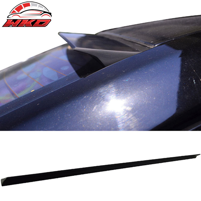 Fits 98-10 VW Beetle TURBO VRS Style Unpainted Rear Roof Spoiler Wing Visor -PUF