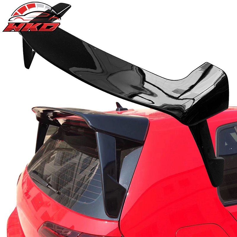For 15-20 Volkswagen Golf 7 MK7 Rear Roof Spoiler GTI Style ABS Wing Gloss Black