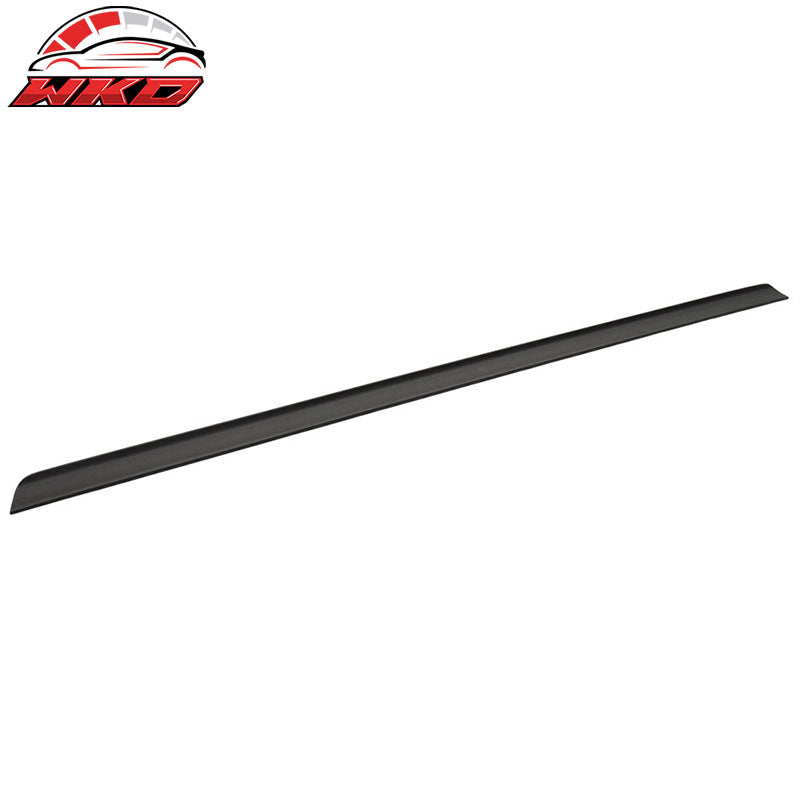 Fits 05-09 VW Passat B6 Mk6 Unpainted Black PU Flexible Rear Tail Trunk Spoiler