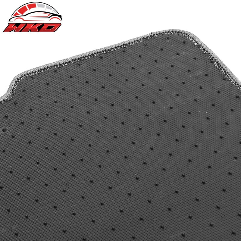 Fits 18-26 Volkswagen Atlas Auto Gray Nylon Floor Mats Car Liners Carpet 4PC