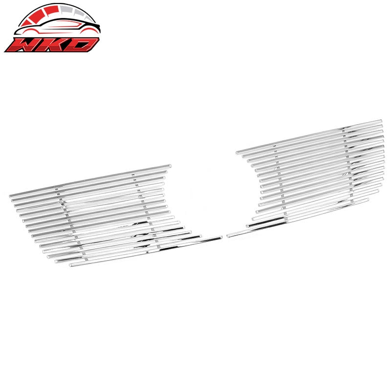 Fits 2006-2009 Volkswagen GTI Billet Style Front Grille Chrome Stainless Steel