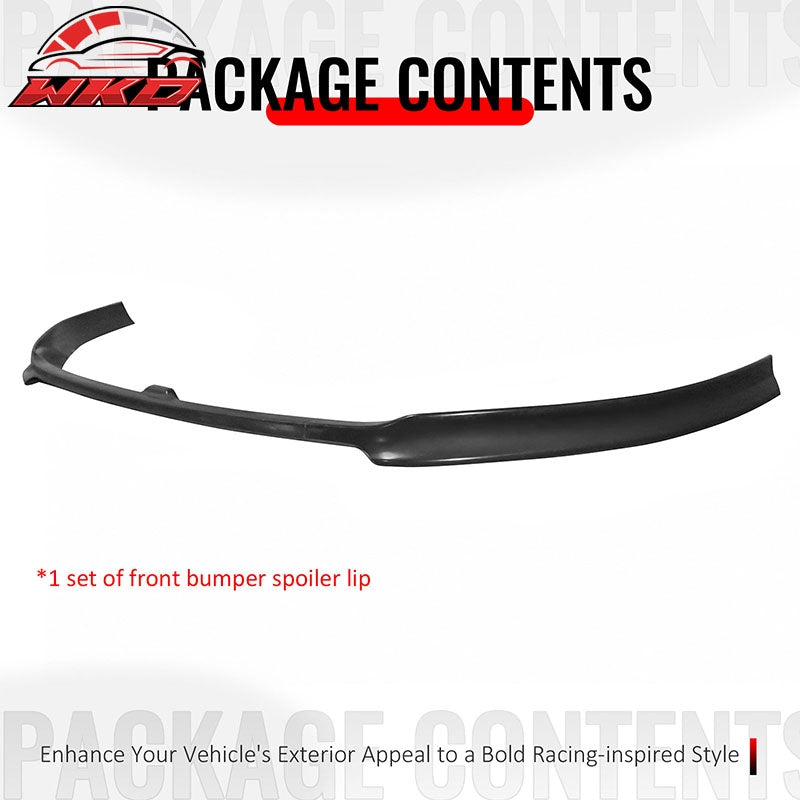 For 10-14 Volkswagen GTI MK6 EC Style PU Front Bumper Lip Chin Spoiler Unpainted