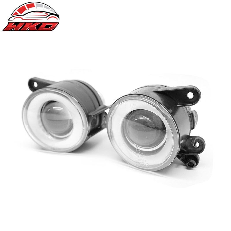 Fits 99-05 Volkswagen Golf Left Right Side Fog Lights Clear Lens Lamps Assembly