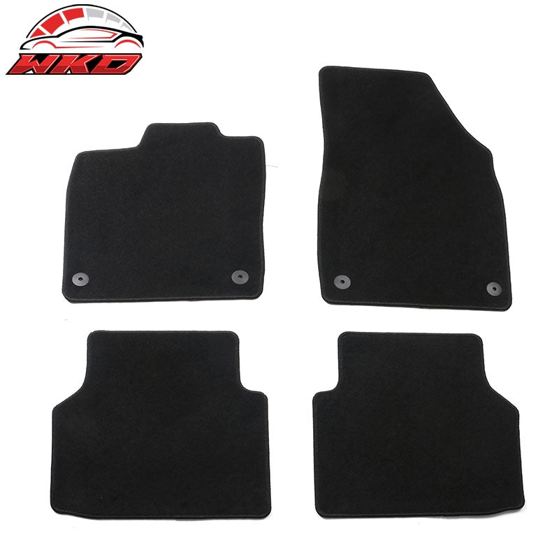 Wholesale 21-26 Volkswagen ID.4 4DR Front & Rear Floor Mats Carpet Nylon 4PCS - Black