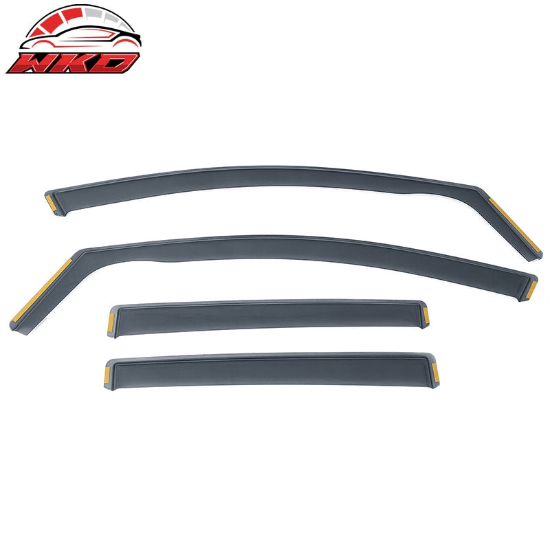 Fits 21-26 Volkswagen ID.4 In Channel Window Visors Rain Guards Deflectors 4PCS
