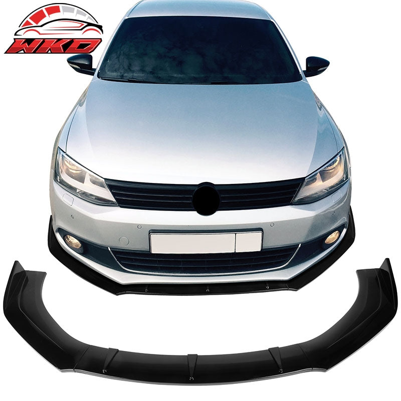 Wholesale 11-21 Volkswagen Jetta Front Bumper Lip Spoiler 3PC PP Splitter Gloss Black