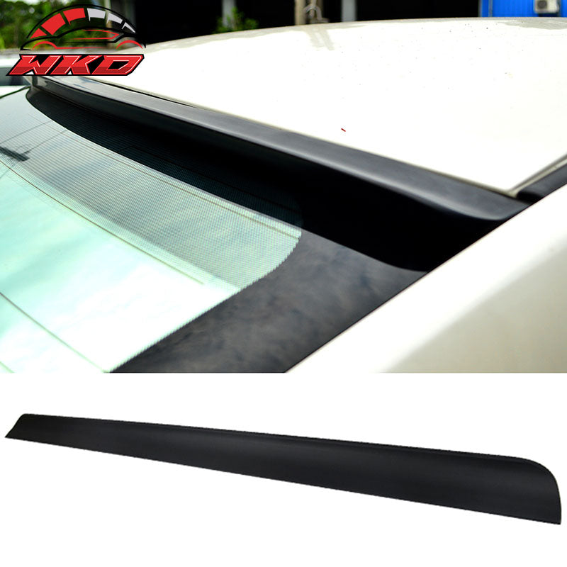 Fits 99-04 VW Jetta Mk4 PU Flexible Unpainted Rear Roof Spoiler Wing