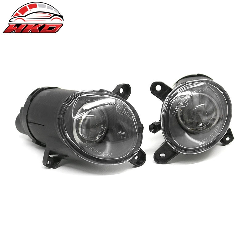 Fits 01-05 Volkswagen Passat Front Bumper Driving Fog Lights Lamps Clear Lens