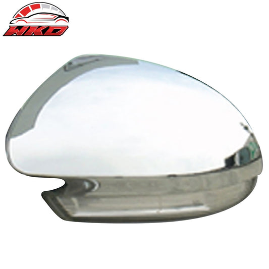 Wholesale 06-10 Volkswagen Passat Side Rearview Mirror Cover Cap Replacement Chrome - Wikond Auto