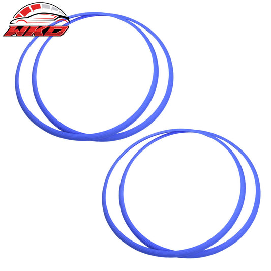 Heavy Duty Wheel Guard Rim Protecting Trim 17 inch Blue | Wholesale